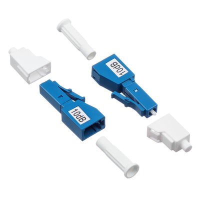 Comprimento de onda simples do milímetro 1300nm do atenuador da fibra ótica da manutenção programada de LC/UPC 5dB