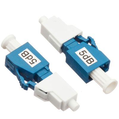Comprimento de onda simples do milímetro 1300nm do atenuador da fibra ótica da manutenção programada de LC/UPC 5dB