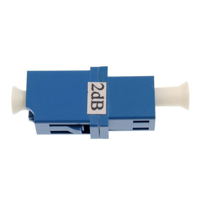 LC/UPC fixou a fêmea de fibra ótica do atenuador da flange 5db ao baixo PDL fêmea