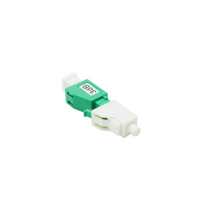 Tipo comprimento de onda da tomada do atenuador da fibra ótica do único modo 3dB APC LC de 1310/1550nm