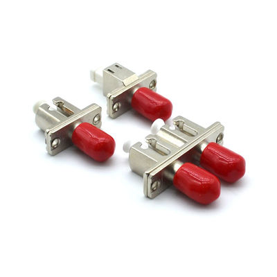 Padrão fixo do IEC da manutenção programada milímetro SX DX 0-30dB do atenuador LC-ST da fibra ótica da flange