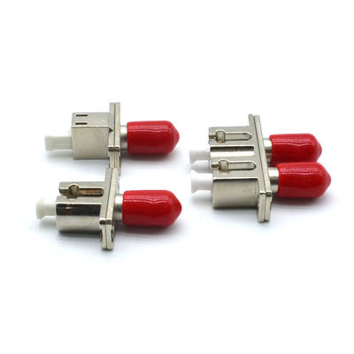 Padrão fixo do IEC da manutenção programada milímetro SX DX 0-30dB do atenuador LC-ST da fibra ótica da flange