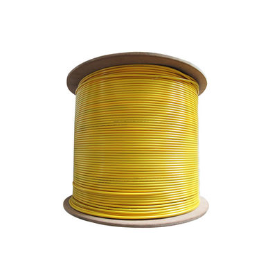 900um protegeu firmemente modo do núcleo do cabo de fibra ótica 1 o único