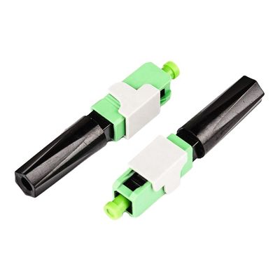 50mm rápidos conectam os conectores da fibra, conector rápido do Sc Apc para o cabo da curva da gota de FTTH