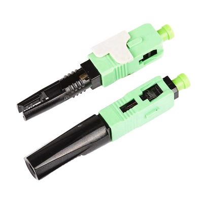 50mm rápidos conectam os conectores da fibra, conector rápido do Sc Apc para o cabo da curva da gota de FTTH
