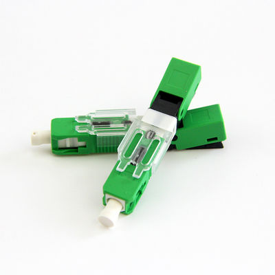 0.3dB Max Loss Optical Fiber Connector, telecomunicações cabografam o conector de cabo rápido de Ftth