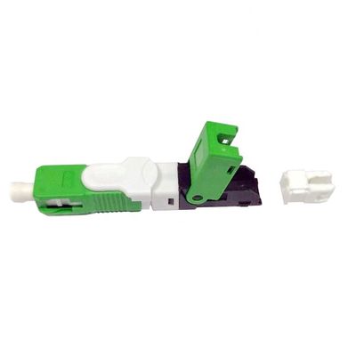 conectores rápidos da fibra ótica de 9/125μM Single Mode G652D para o cabo pendente de FTTH