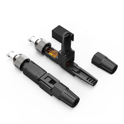 Conector rápido do Apc do PC da fibra ótica FC do campo de FTTH para telecomunicações