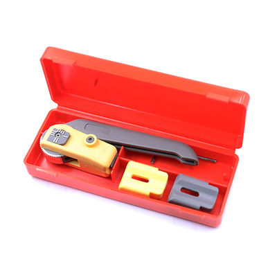 O cabo de fibra ótica amarelo utiliza ferramentas a rede longitudinal da talhadeira FTTB FTTX da bainha de cabo