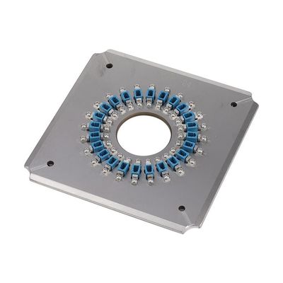 24 conectores esquadram o dispositivo elétrico de lustro de fibra ótica Kit Flexible Operation de LC/UPC