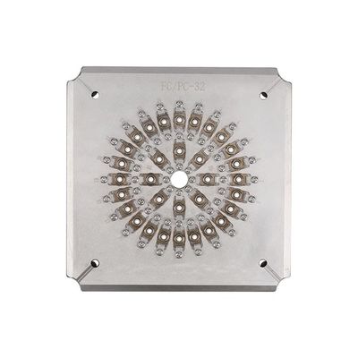 Posições de lustro do dispositivo elétrico 32 da fibra ótica do conector de FC UPC para o moedor da pressão