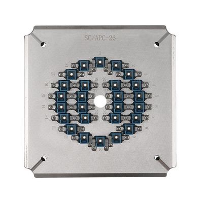 Jogo de lustro de fibra ótica 1.3kg do dispositivo elétrico SC/APC-26 para a máquina de moedura da fibra