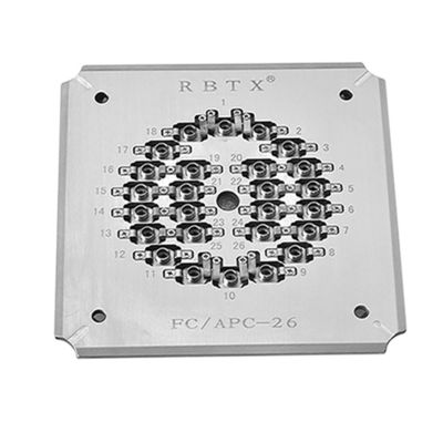 Suporte quadrado de lustro do dispositivo elétrico do gabarito da fibra ótica do APC do PC do ST do SC FC do LC