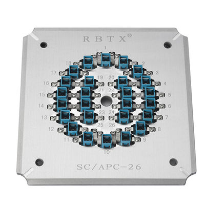 Suporte quadrado de lustro do dispositivo elétrico do gabarito da fibra ótica do APC do PC do ST do SC FC do LC