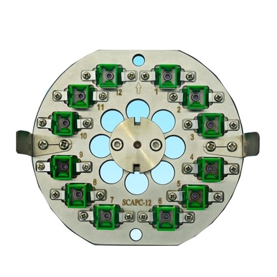 Dispositivo elétrico de lustro S136 de aço inoxidável da fibra ótica do círculo do SC APC