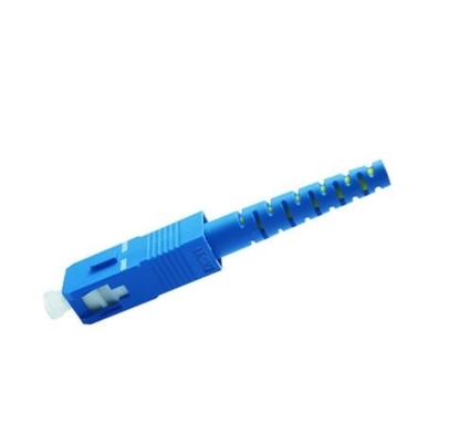 Conectores PBT do cabo de remendo da fibra do PC do SC para a rede de FTTH FTTB FTTX